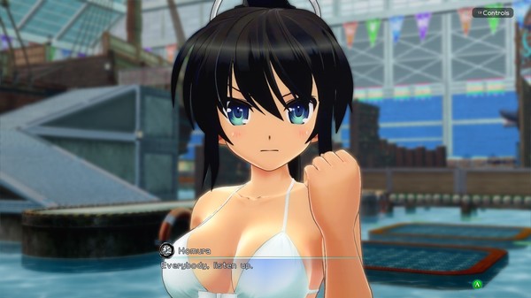 Screenshot 1 of SENRAN KAGURA Peach Beach Splash