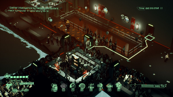 Screenshot 2 of All Walls Must Fall - A Tech-Noir Tactics Game