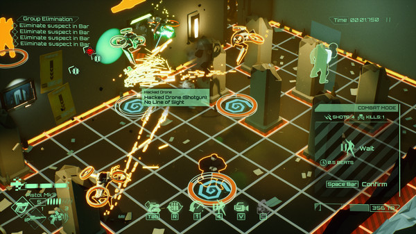 Screenshot 12 of All Walls Must Fall - A Tech-Noir Tactics Game