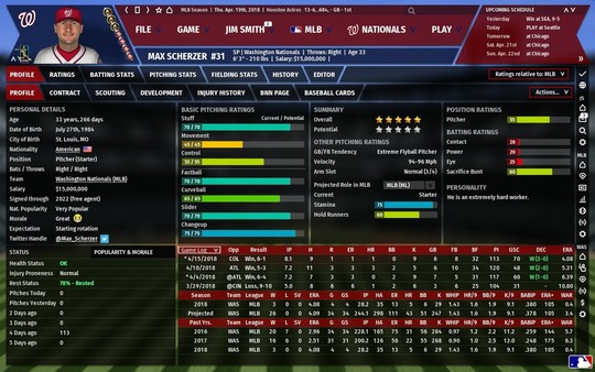 Screenshot 8 of Out of the Park Baseball 19
