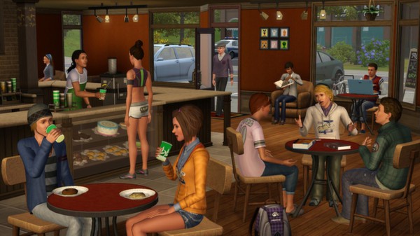 Screenshot 1 of The Sims 3: University Life