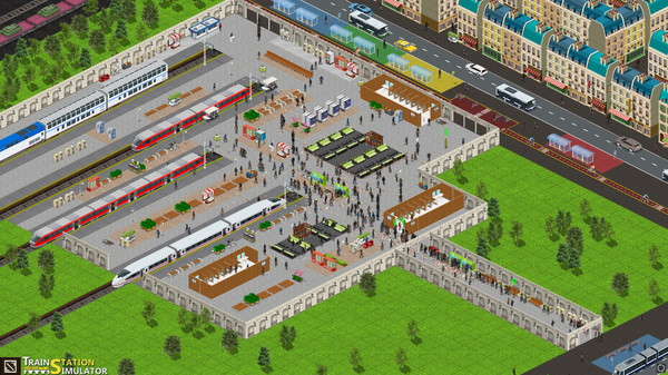 Screenshot 1 of Train Station Simulator