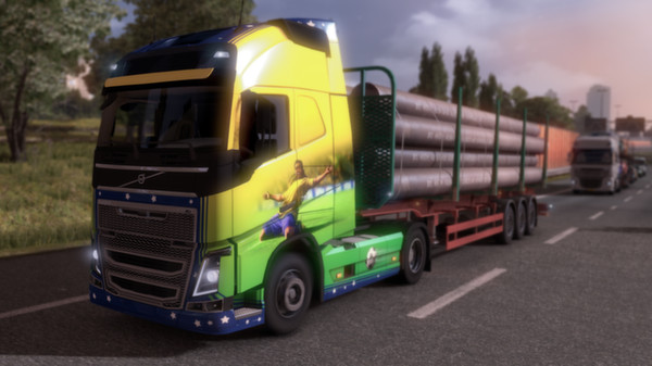 Screenshot 6 of Euro Truck Simulator 2 - Brazilian Paint Jobs Pack