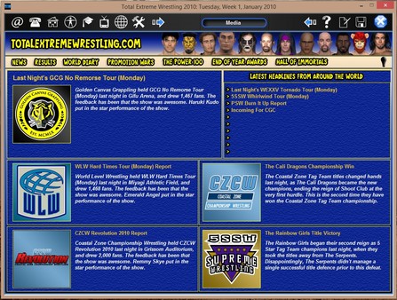 Screenshot 13 of Total Extreme Wrestling 2010