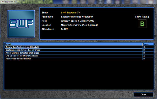 Screenshot 14 of Total Extreme Wrestling 2010