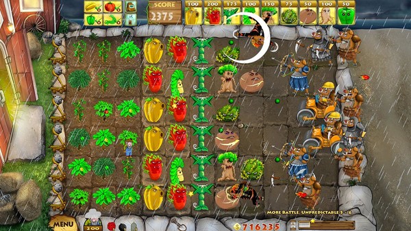 Screenshot 4 of Battle Ranch: Pigs vs Plants