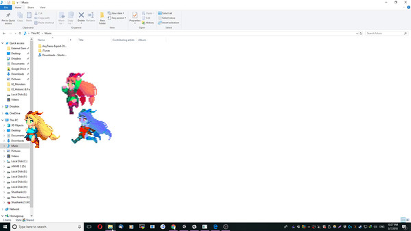 Screenshot 4 of Desktop Mascot Engine