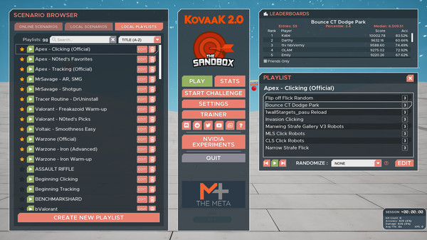 Screenshot 16 of KovaaK's FPS Aim Trainer