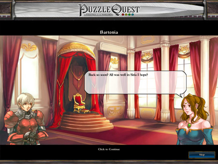 Screenshot 2 of PuzzleQuest: Challenge of the Warlords