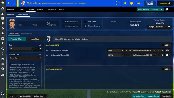 Screenshot 8 of Football Manager Touch 2018