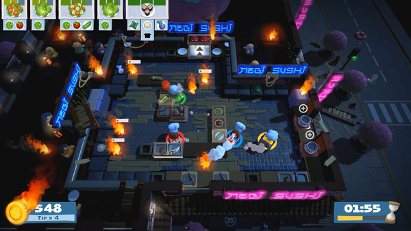 Screenshot 1 of Overcooked! 2