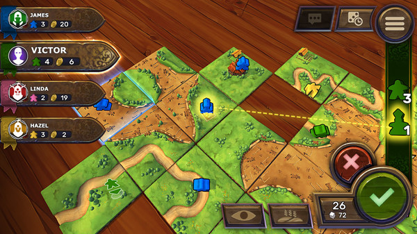 Screenshot 2 of Carcassonne - Tiles & Tactics