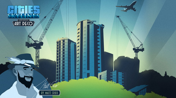 Screenshot 1 of Cities: Skylines - Content Creator Pack: Art Deco