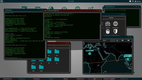 Screenshot 3 of Grey Hack
