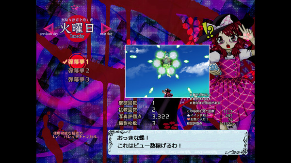 Screenshot 1 of 秘封ナイトメアダイアリー ～ Violet Detector.