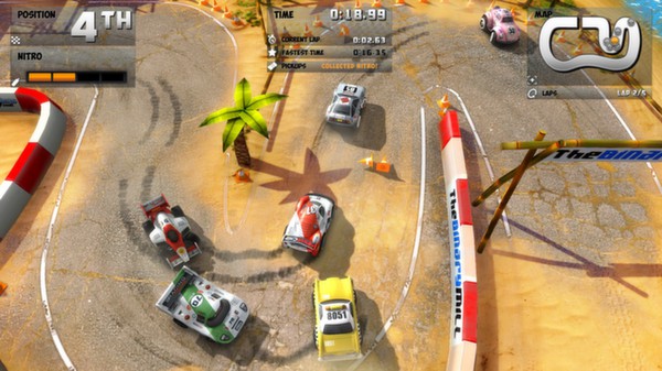 Screenshot 1 of Mini Motor Racing EVO