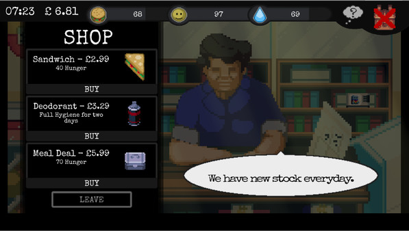 Screenshot 4 of CHANGE: A Homeless Survival Experience