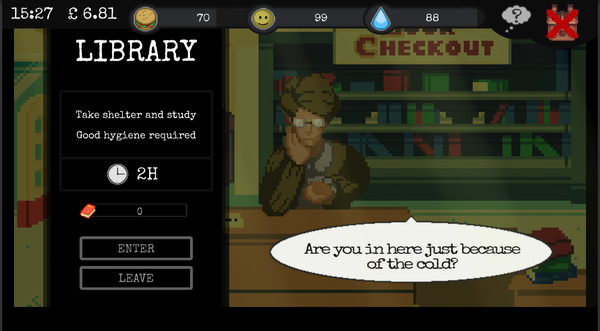 Screenshot 7 of CHANGE: A Homeless Survival Experience