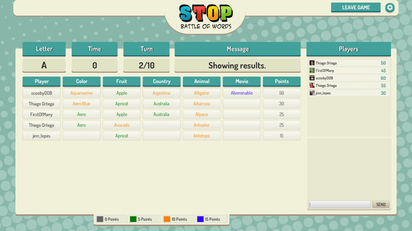 Screenshot 7 of Stop Online - Battle of Words