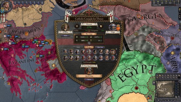 Screenshot 1 of Expansion - Crusader Kings II: Holy Fury