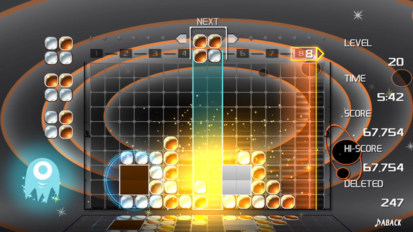 Screenshot 4 of LUMINES REMASTERED