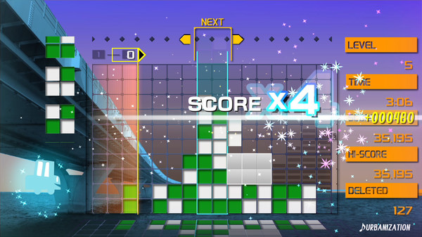 Screenshot 8 of LUMINES REMASTERED