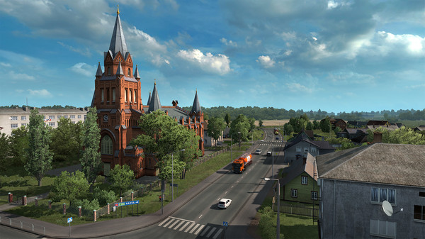 Screenshot 1 of Euro Truck Simulator 2 - Beyond the Baltic Sea