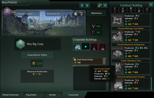 Screenshot 7 of Stellaris: MegaCorp