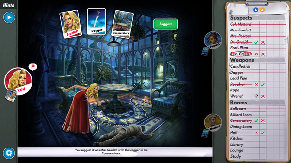 Screenshot 2 of Clue/Cluedo: The Classic Mystery Game