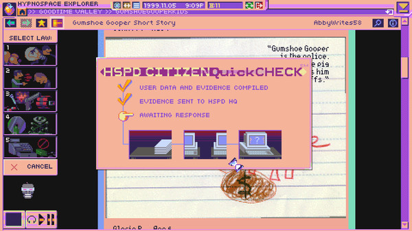 Screenshot 7 of Hypnospace Outlaw