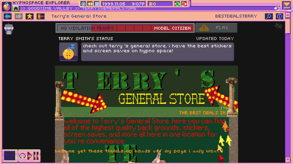 Screenshot 9 of Hypnospace Outlaw