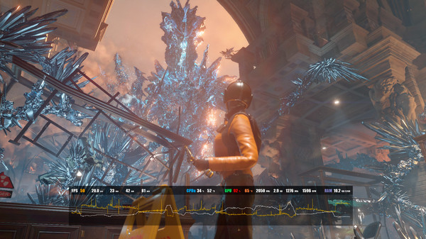 Screenshot 3 of FPS Monitor – hardware in-game & desktop overlays