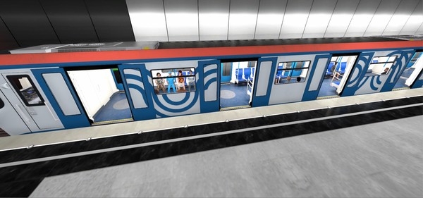 Screenshot 6 of Metro Simulator 2019