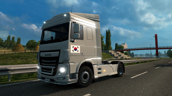 Screenshot 5 of Euro Truck Simulator 2 - South Korean Paint Jobs Pack