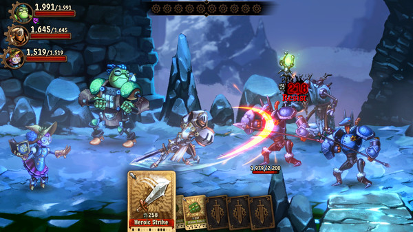 Screenshot 1 of SteamWorld Quest: Hand of Gilgamech