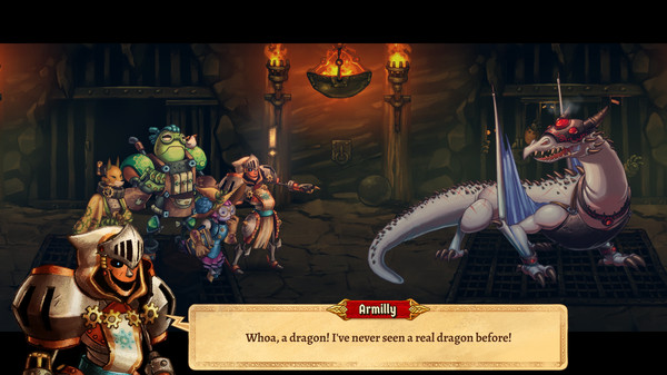 Screenshot 8 of SteamWorld Quest: Hand of Gilgamech