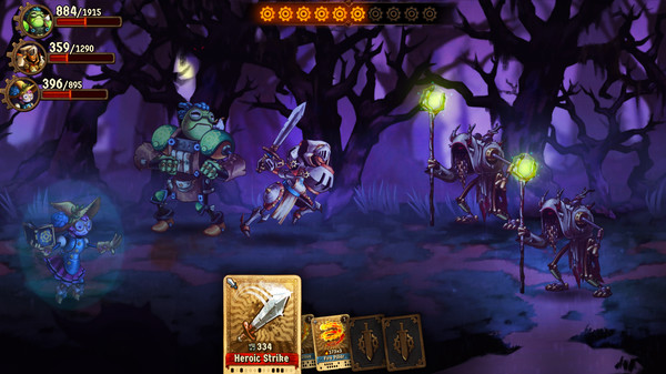 Screenshot 9 of SteamWorld Quest: Hand of Gilgamech