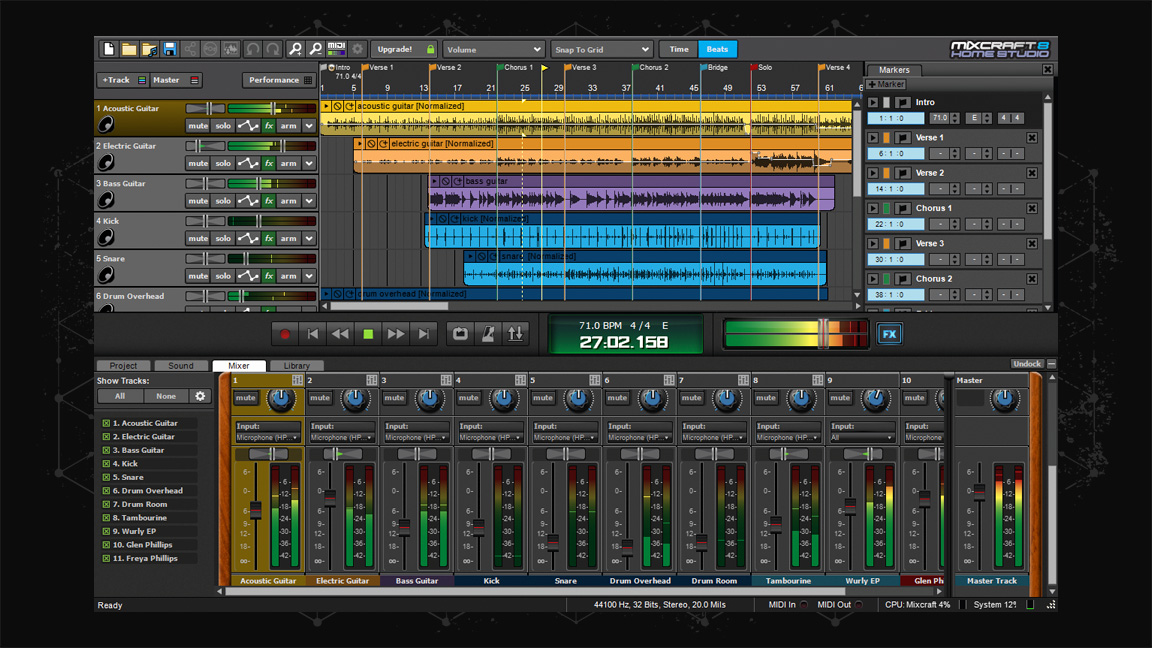 mixcraft 8 home studio download