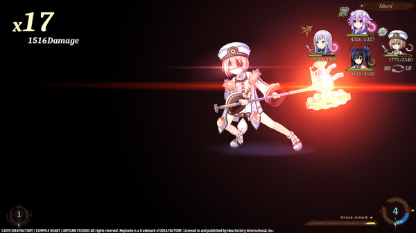 Screenshot 1 of Super Neptunia RPG / 勇者ネプテューヌ /勇者戰機少女