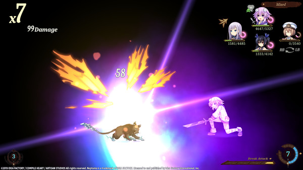 Screenshot 3 of Super Neptunia RPG / 勇者ネプテューヌ /勇者戰機少女