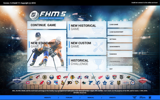 Screenshot 1 of Franchise Hockey Manager 5