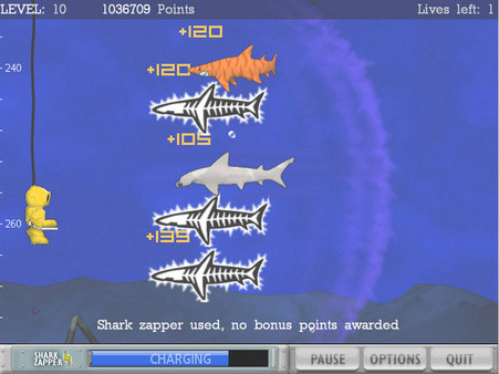 Screenshot 2 of Typer Shark! Deluxe