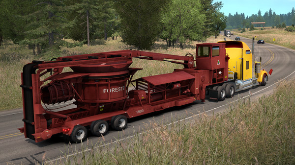 Screenshot 1 of American Truck Simulator - Forest Machinery