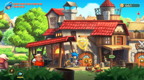Screenshot 1 of Monster Boy and the Cursed Kingdom