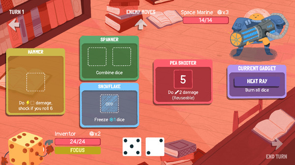 Screenshot 1 of Dicey Dungeons