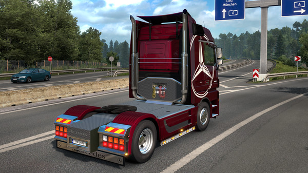 Screenshot 5 of Euro Truck Simulator 2 - Actros Tuning Pack