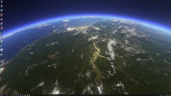 Screenshot 2 of 3D Earth Time Lapse PC Live Wallpaper
