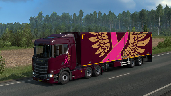 Screenshot 1 of Euro Truck Simulator 2 - Pink Ribbon Charity Pack