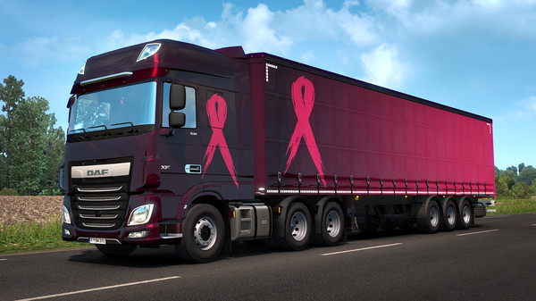 Screenshot 2 of Euro Truck Simulator 2 - Pink Ribbon Charity Pack
