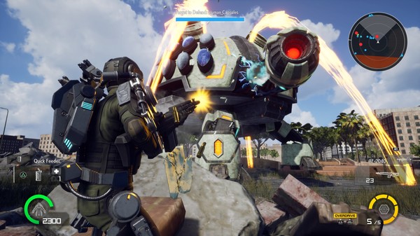 Screenshot 1 of EARTH DEFENSE FORCE: IRON RAIN